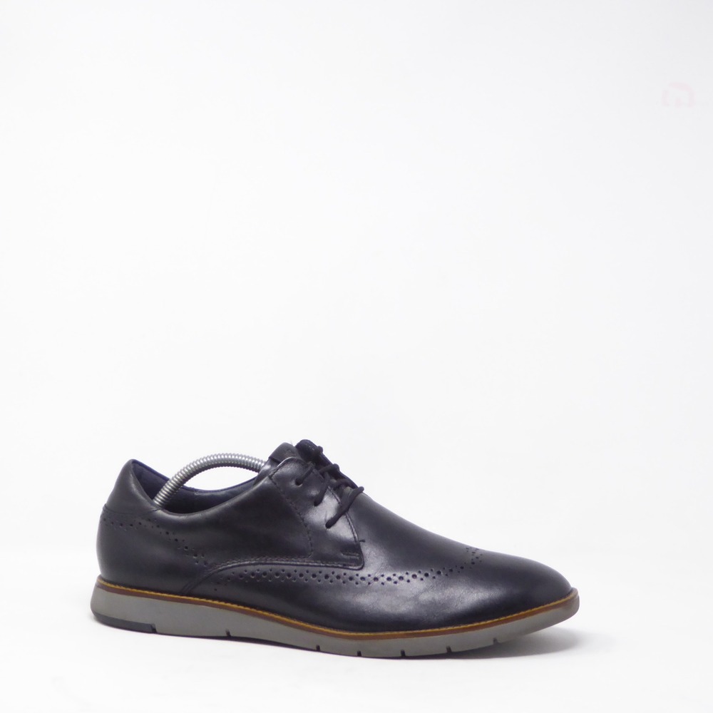 Josef Seibel Mens Tyler 33 Oxford Shoes Navy Blue Leather Wingtip 43 / 9.5-10